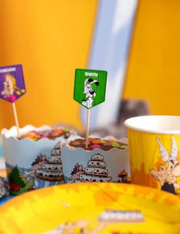 Udstyr Til Kagedekoration>8 Asterix™ cupcake valg. Size-Unique Model