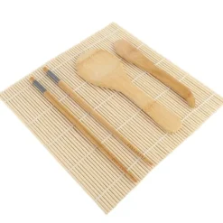 Sushimåtter>100% bambus sushi kit rullemåtter rispadler risspreder spisepinde