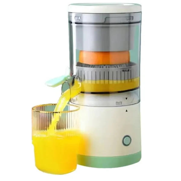 Juicepresser - Nyd Friskpresset Juice Derhjemme>360° bærbar elektrisk appelsinjuicesuger til hjemmet, køkkenet, rejser, hotel