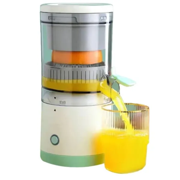 Juicepresser - Nyd Friskpresset Juice Derhjemme>360° bærbar elektrisk appelsinjuicesuger til hjemmet, køkkenet, rejser, hotel