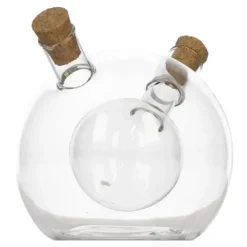2 i 1 GLAS FLASKE TIL OLIE OG Eddike 480 ml Best
