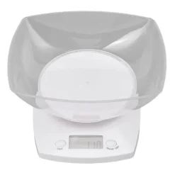 Køkkenvægte>5 kg digital køkkenvægt G OZ LB enhedsskiftende fødevarevægt med skål til måling af fødevarevægt