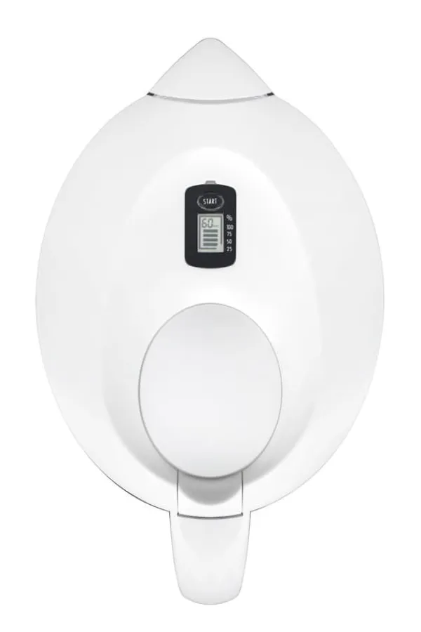 Vandfiltre>3,5 l hvid filterkande