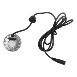 12 lampor Färgglad Dimmakare i rostfritt stål Vattendimma Atomizer för Aromaterapi Oxygen Bar Waterscape Atomized Bonsai UK Plug 110‑240V New