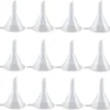 Tragte>12 mini plastiktragte til æterisk oliemaling og sandmaling (skrå åbning)