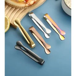 10 mini-istænger i rustfrit stål, sorte istanger, velegnede til sukkerknalder, forretter, teselskaber, kaffebarer, desserter Outlet