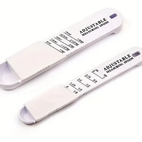 Målebægere & Måleskeer>2 pak justerbare dimensioner dimensioner