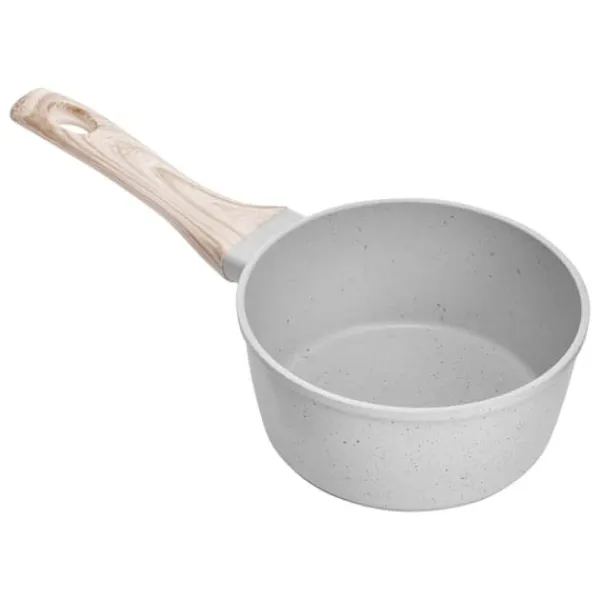Gryder, Stegepander Og Kasseroller>1,5 QT Gryde, Non-stick, Hærdet Glaslåg, Multifunktionel, Aftageligt Håndtag, Induktionskompatibel, Hvid