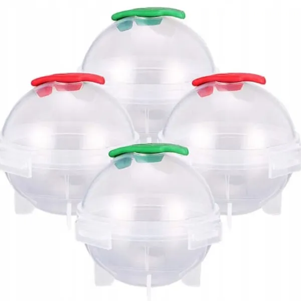 4 runde isforme til iskugler 5 cm Sale