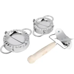 304 Rustfrit Stål Manuelt Dumpling Maker Sæt med Dumpling Wrap Værktøj Køkkenredskaber Online