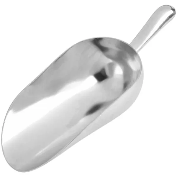 Skeer & Skovle>1 stk. aluminiumslegering køkkenmad buffet slik mel isske til hjemmebar festbrug ny