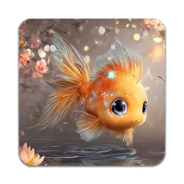 4 STK Fisk Guldfisk Coastere Outlet