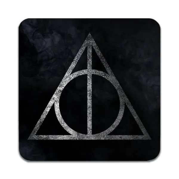 Bordskånere Til Glas>2 STK Harry Potter the Deathly Hallows Coastere