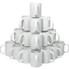 Kaffe- & Teservicer>72 stk Hvide Sublimationskrus inkl. Gaveæsker | MonsterShop