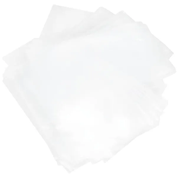 Madopbevaringsposer>100 stk. isposer gennemsigtige rektangulære slik-chokoladeposer til hjemmebryllup udendørs 10x16cm