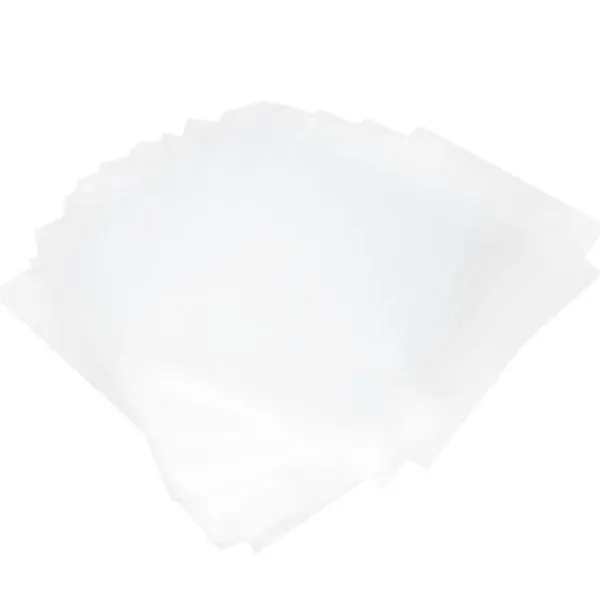Madopbevaringsposer>100 stk. isposer gennemsigtige rektangulære slik-chokoladeposer til hjemmebryllup udendørs 10x16cm