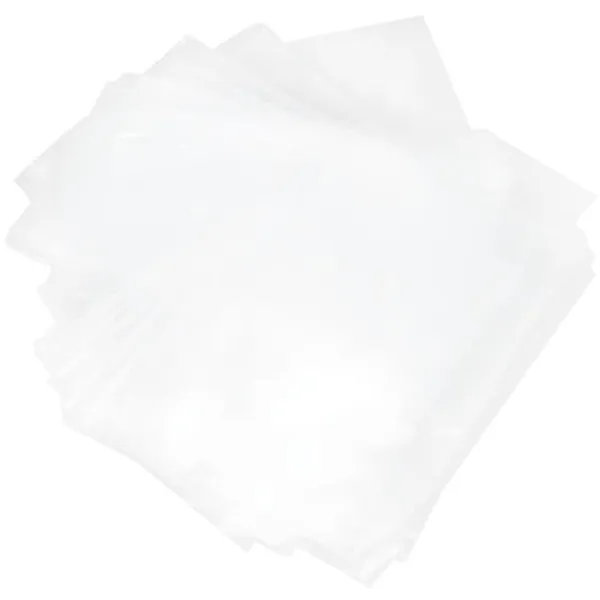 Madopbevaringsposer>100 stk. isposer gennemsigtige rektangulære slik-chokoladeposer til hjemmebryllup udendørs 10x16cm