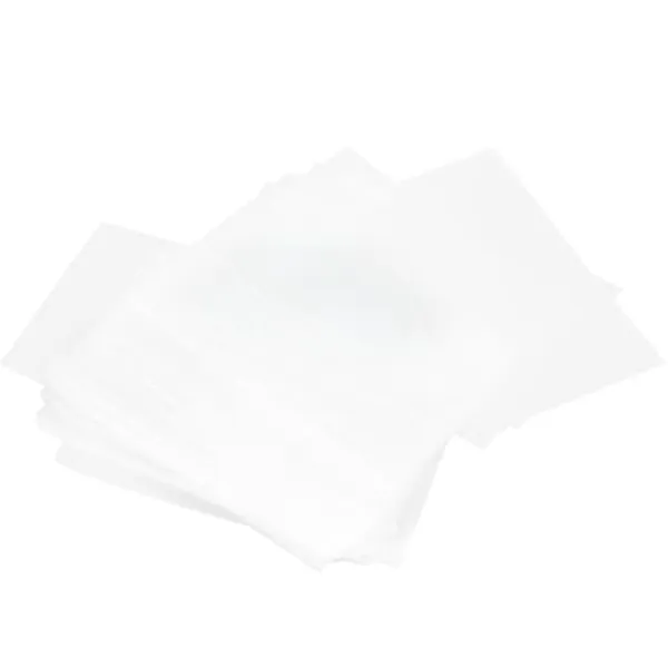 Madopbevaringsposer>100 stk. isposer gennemsigtige rektangulære slik-chokoladeposer til hjemmebryllup udendørs 10x16cm