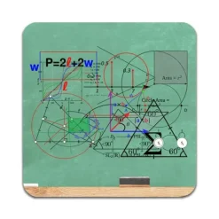 Bordskånere Til Glas>2 STK Matematik Coastere