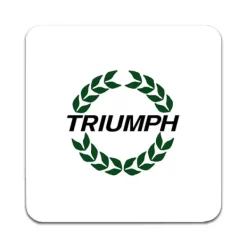 Bordskånere Til Glas>2 STK Triumph Car Coastere