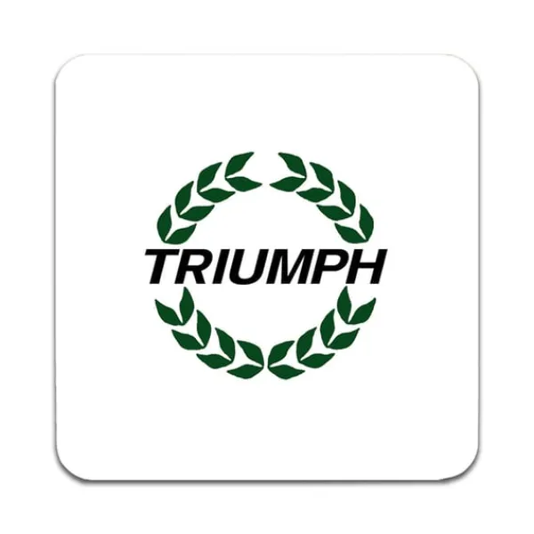 Bordskånere Til Glas>2 STK Triumph Car Coastere