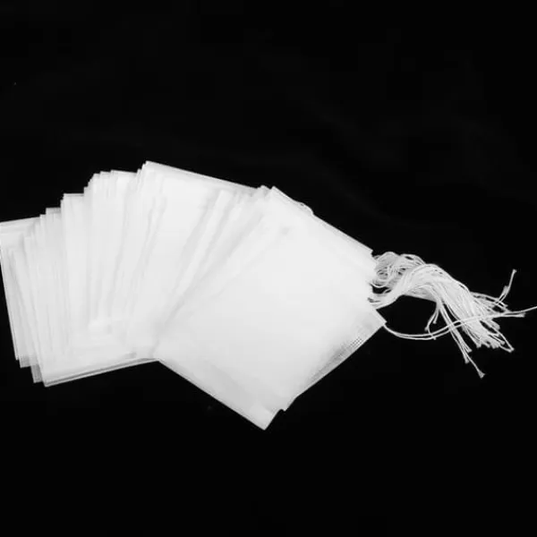 100 stk. 7x9 cm engangs sikre tebreve teblade filtersi infuserpose tilbehør Clearance