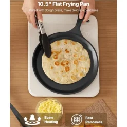 10 Tommer Tortillapresse, Chapati Dej Maskine, Kraftig Støbejern, Roti Fremstilling Clearance