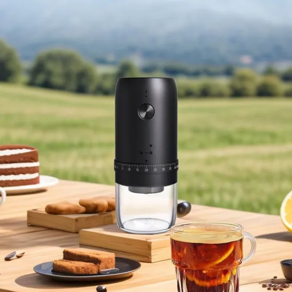 Kaffemaskiner Til God Kaffe>A3 kaffekværn - elektrisk og genopladelig, type C