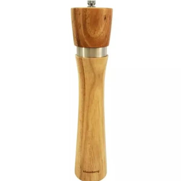 Krydderikværne>ACACIA SALT PEPER GRILL 25cm KLAUSBERG KB-7592