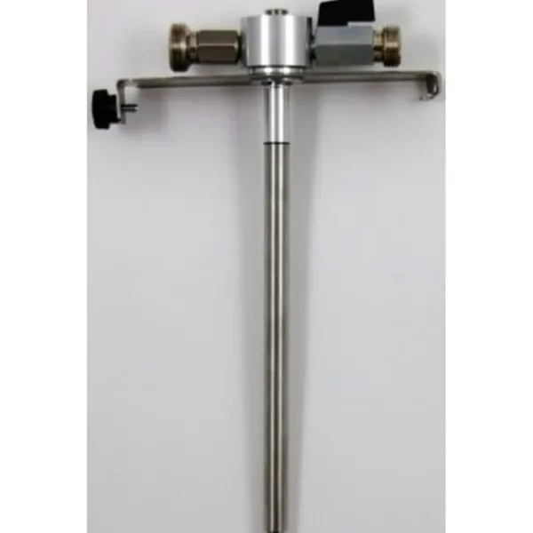 Adapter til øltønde, Adapter til ølfad 5L, høj kvalitet metal med Bierabstellhahn, Stigerør med fitting Best