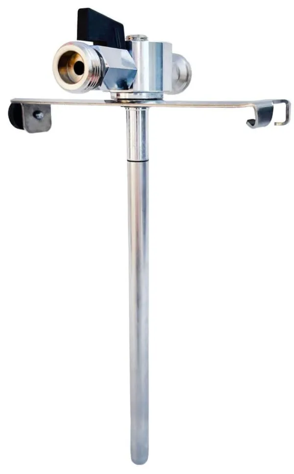 Adapter til øltønde, Adapter til ølfad 5L, høj kvalitet metal med Bierabstellhahn, Stigerør med fitting Best
