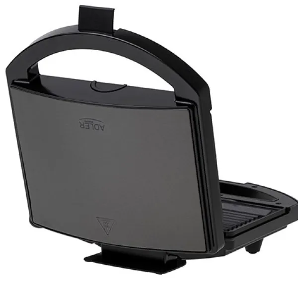 Brødristere, Raclettegrills Og Sandwichtoastere>Adler AD 3069 Sandwichtoaster Sort
