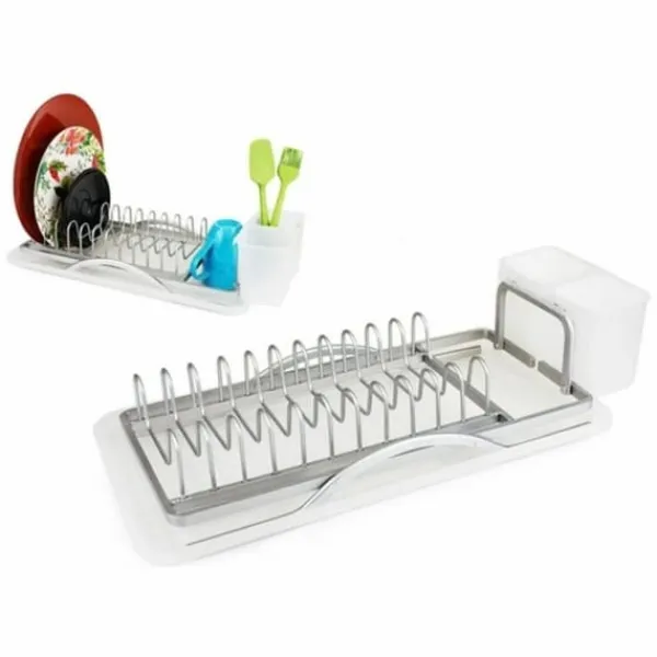 Afdrypningssstativ til køkkenvask Confortime Bakke (38,5 x 19,5 x 10,5 cm) Sale