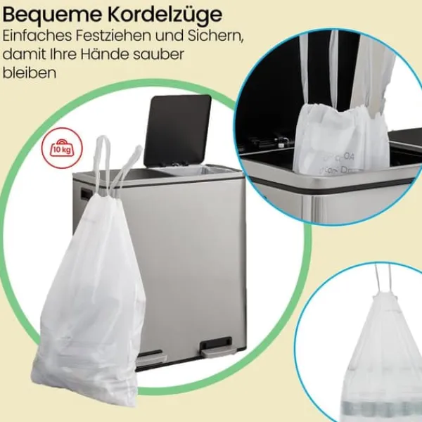 Affaldssække 30L - 180 stk - Med snøre Sale
