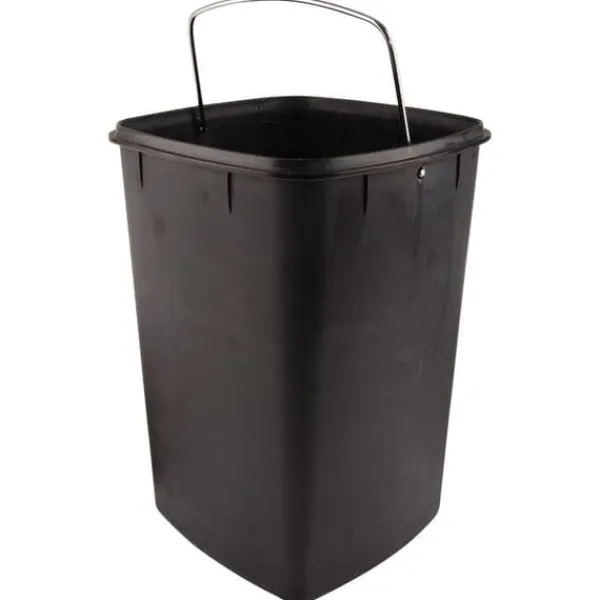 Skraldespande & Papirkurve>Affaldsspand, 12 Liter Kapacitet, Fodpedal Betjening,12L, Sølv