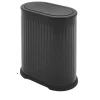 Skraldespande & Papirkurve>Affaldsspand, Moderne Design, 6L Kapacitet,sort