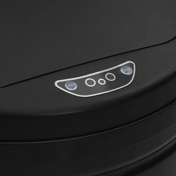 Skraldespande & Papirkurve>Affaldsspande & papirkurve - Living affaldsspand med sensor 40 l kulstofstål sort
