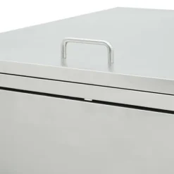 Affaldsspandsskjulere - Living dobbelt skraldespandsskur 240 l rustfrit stål Best