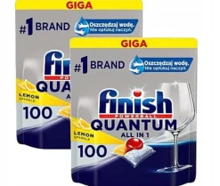 Rengøringsmiddel>Afslut Quantum opvaskemaskine kapsler 2 x 100 stk citron (200 vaske)