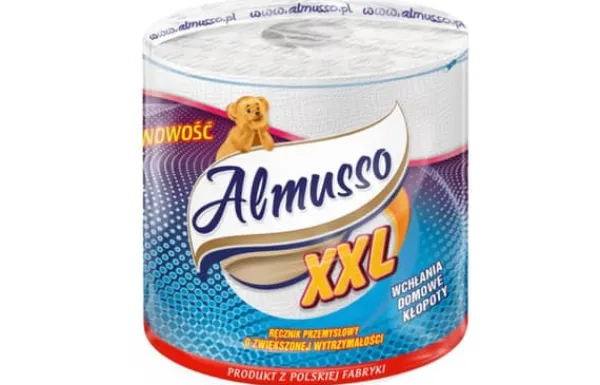 Almusso XXL papirhåndklæde 80 m Clearance