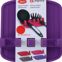 Alpina - Spoon / utensil holder 2 pcs (purple) Online