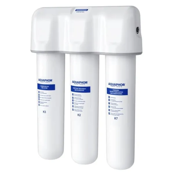 Vandfiltre>Aquaphor Crystal gennemstrømningsfilter til drikkevand (K3, K2, K7)