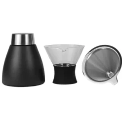 Kaffemaskiner Til God Kaffe>Asobu Pour Over Brewer - Sort