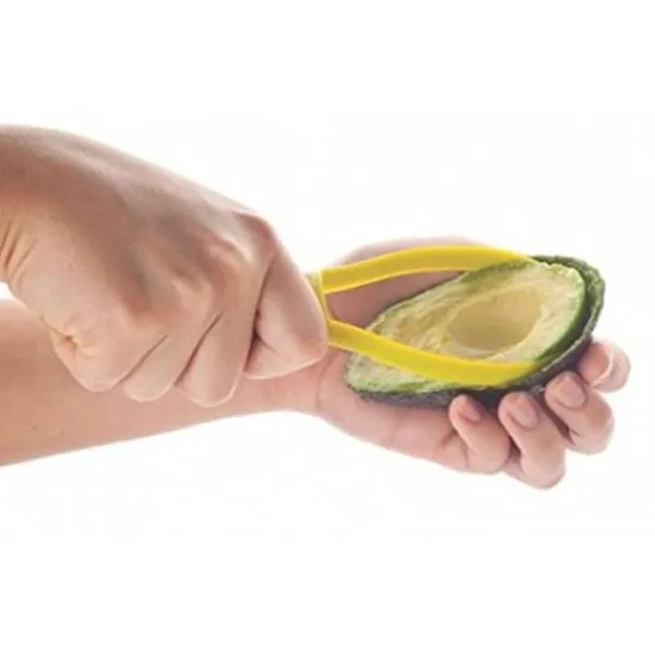 Køkkenskiver>Avocado-skæreværktøj 3-i-1 Avocado-skærerværktøj med komfortabelt grebshåndtag Shea-kerneskræller Køkkenredskaber