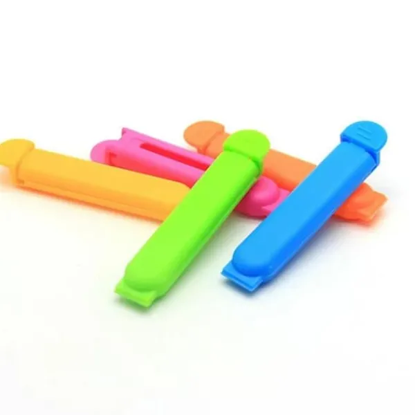Tilbehør Til Madopbevaring>Bag Clips - 10 stk - blandede farver