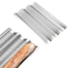 Bagning>Bageplade til baguette, i rustfrit stål