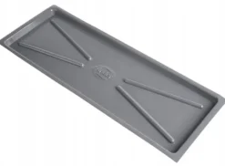 Opvaskestativer & Tørrestativer>Bakke til afdrypningsskål 19 x 51 cm grå
