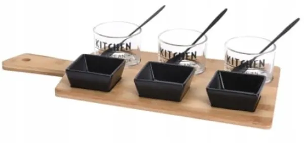 Bakkesæt til tapas-forretter 37 cm 10 stk.
