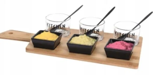 Bakkesæt til tapas-forretter 37 cm 10 stk.