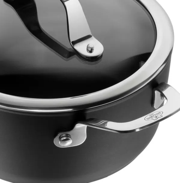 Gryder, Stegepander Og Kasseroller>BALLARINI Alba gryde med låg titanium 2,7 L ALBG2LD.20D